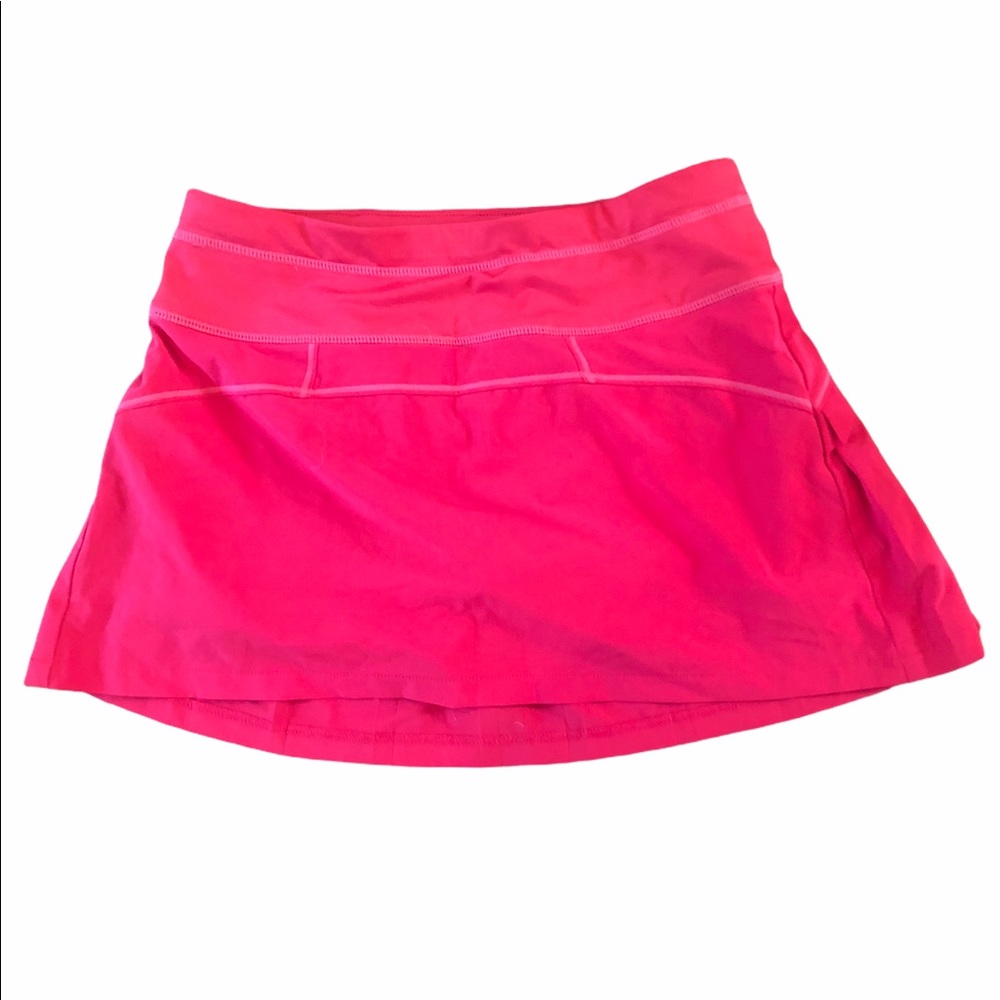 Athleta hot pink tennis skirt
